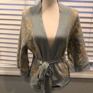 Moth kimono cardigan